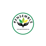 logo NG Environnement entouré du hashtag ENSEMBLE