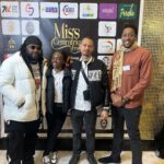 photo du Geo et de son équipe à l'event Miss Centrafrique France