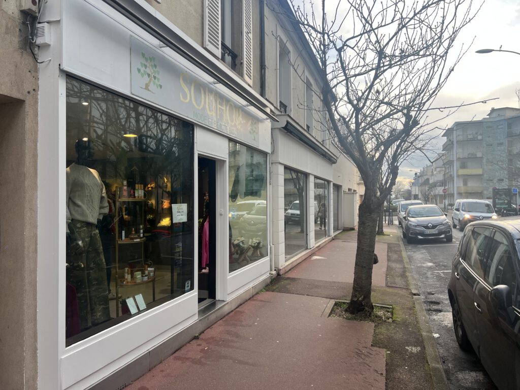 devanture de la boutique souhor