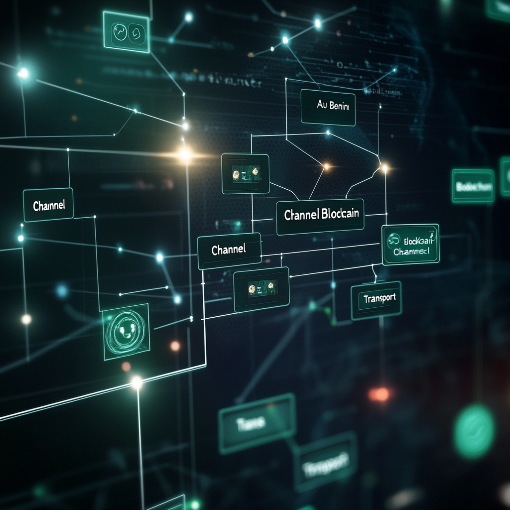 un schéma avec les lien et interconnexion entre différent groupe WhatsApp